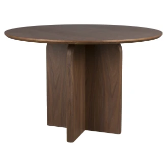 Matbord <strong>Laren</strong>  Mörktrå 120x120 cm