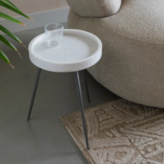 Sidobord <strong>Karno</strong>  Vit