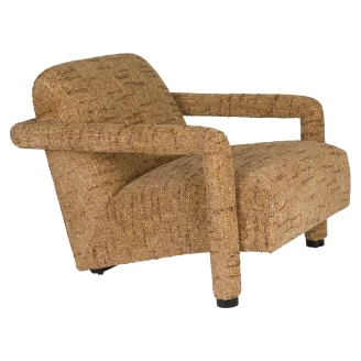Dutchbone Loungefåtölj <strong>Kent</strong>  Ockra