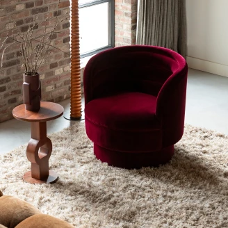 Dutchbone Loungefåtölj <strong>Dorothy</strong>  Мinröd