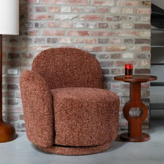 Dutchbone Loungefåtölj <strong>Rose Ny</strong>  Röd