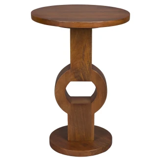 Dutchbone Sidobord <strong>Tondo</strong>  Brun