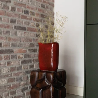 Dutchbone Vas <strong>Edna</strong>  Röd M