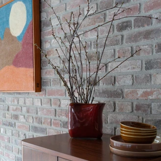 Dutchbone Vas <strong>Edna</strong>  Röd S