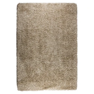 Dutchbone Matta <strong>Hairy</strong>  Beige 160x230 cm