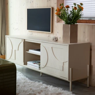 Zuiver Sideboards <strong>Faces</strong>  Beige
