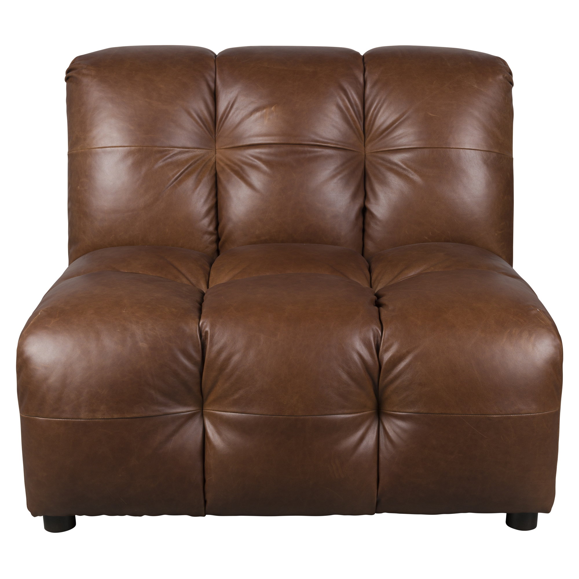 Dutchbone Soffa Element Hackman Mörkbrun Läder