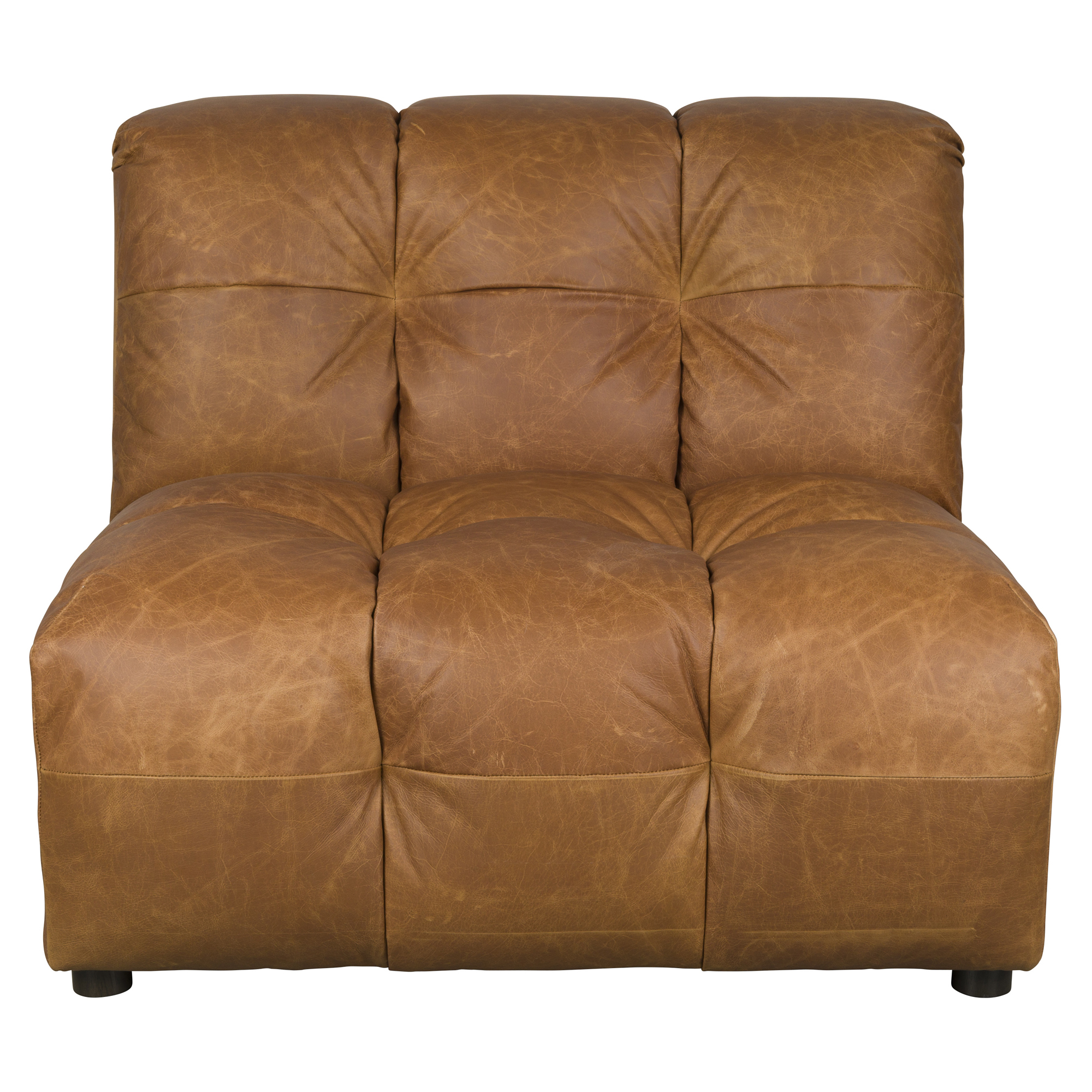 Dutchbone Soffa Element Hackman Ljusbrun Läder