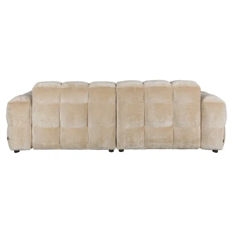 Dutchbone Soffa 3-Sits <strong>Hackman</strong>  Beige Sammet