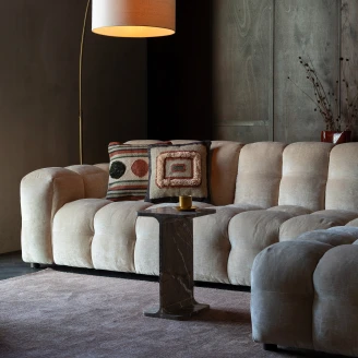 Dutchbone Soffa 4,5-Sits <strong>Hackman</strong>  Beige Sammet