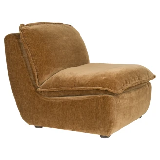 Dutchbone Loungefåtölj <strong>Radley</strong>  Ljusbrun