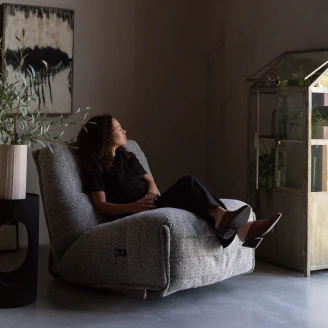 Dutchbone Loungefåtölj <strong>Hamilton</strong>  Beige