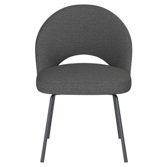 Stol med Metallben <strong>Olan</strong>  Grå