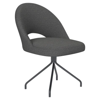 Stol med Spiderben <strong>Olan</strong>  Grå