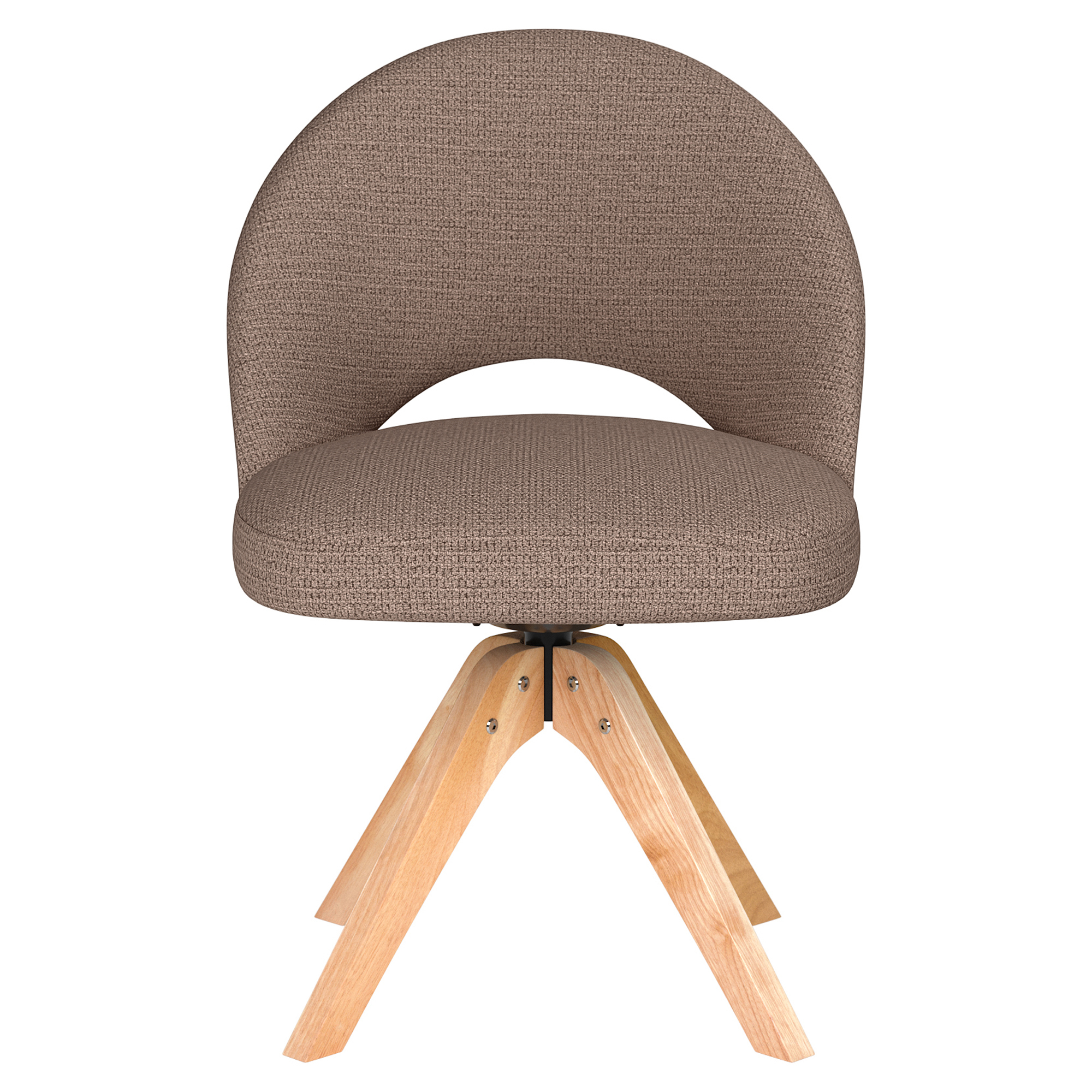 Stol med Träben Olan Taupe