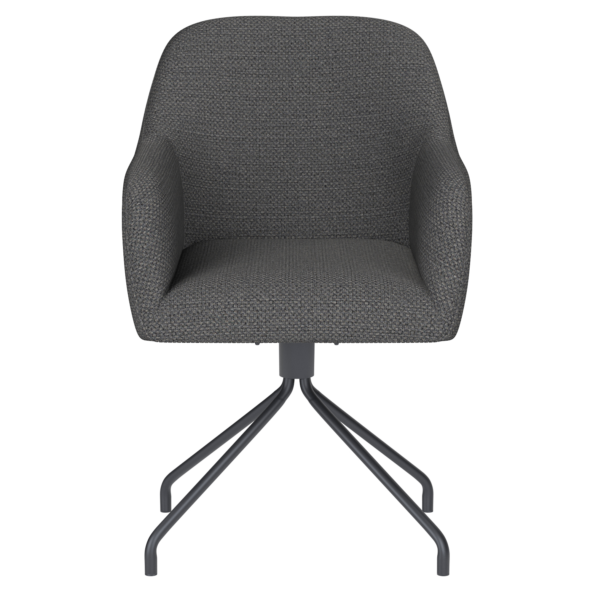 Stol med Armstöd & Spiderben Ruen Grå