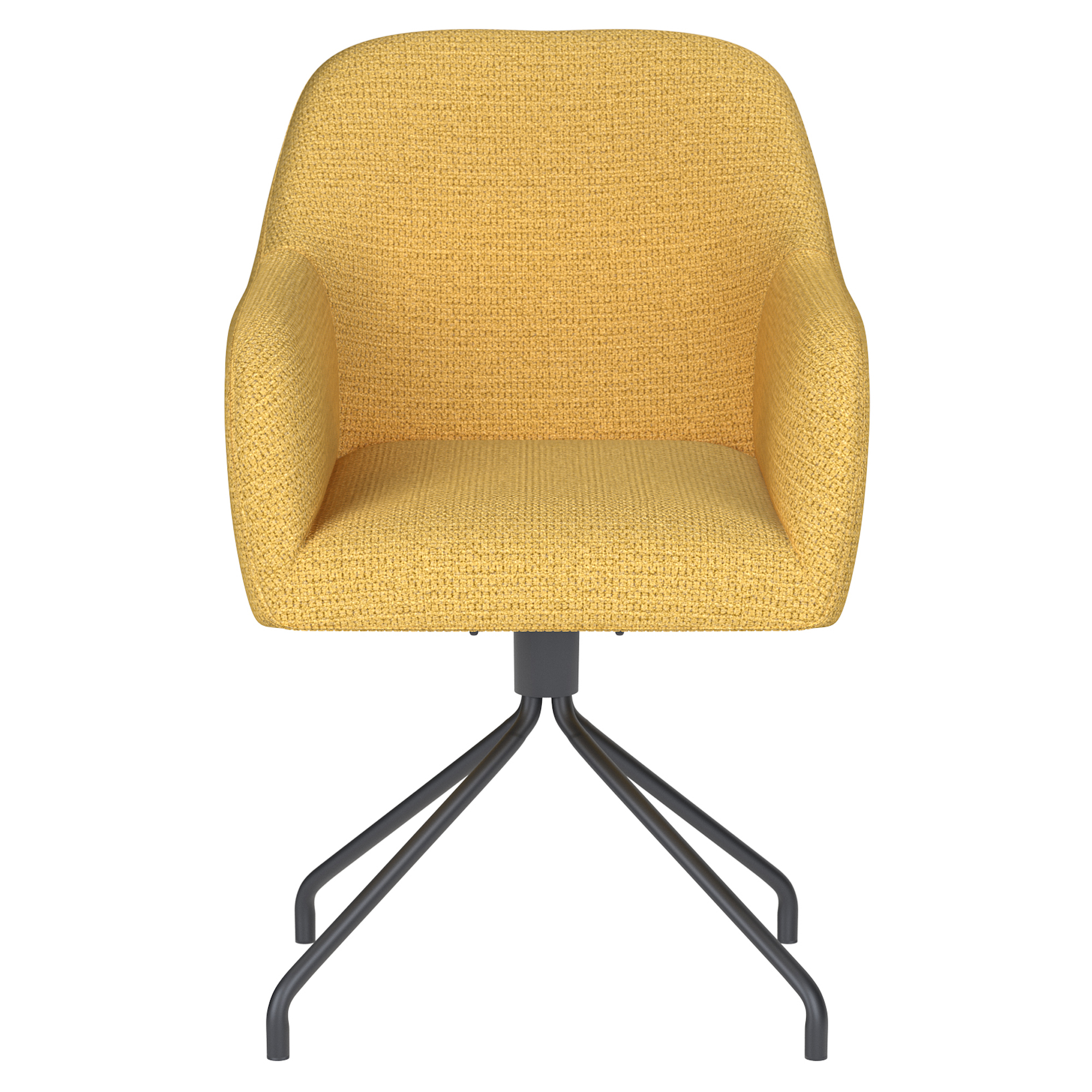 Stol med Armstöd & Spiderben Ruen Ockra