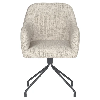 Stol med Armstöd & Spiderben <strong>Ruen</strong>  Vit