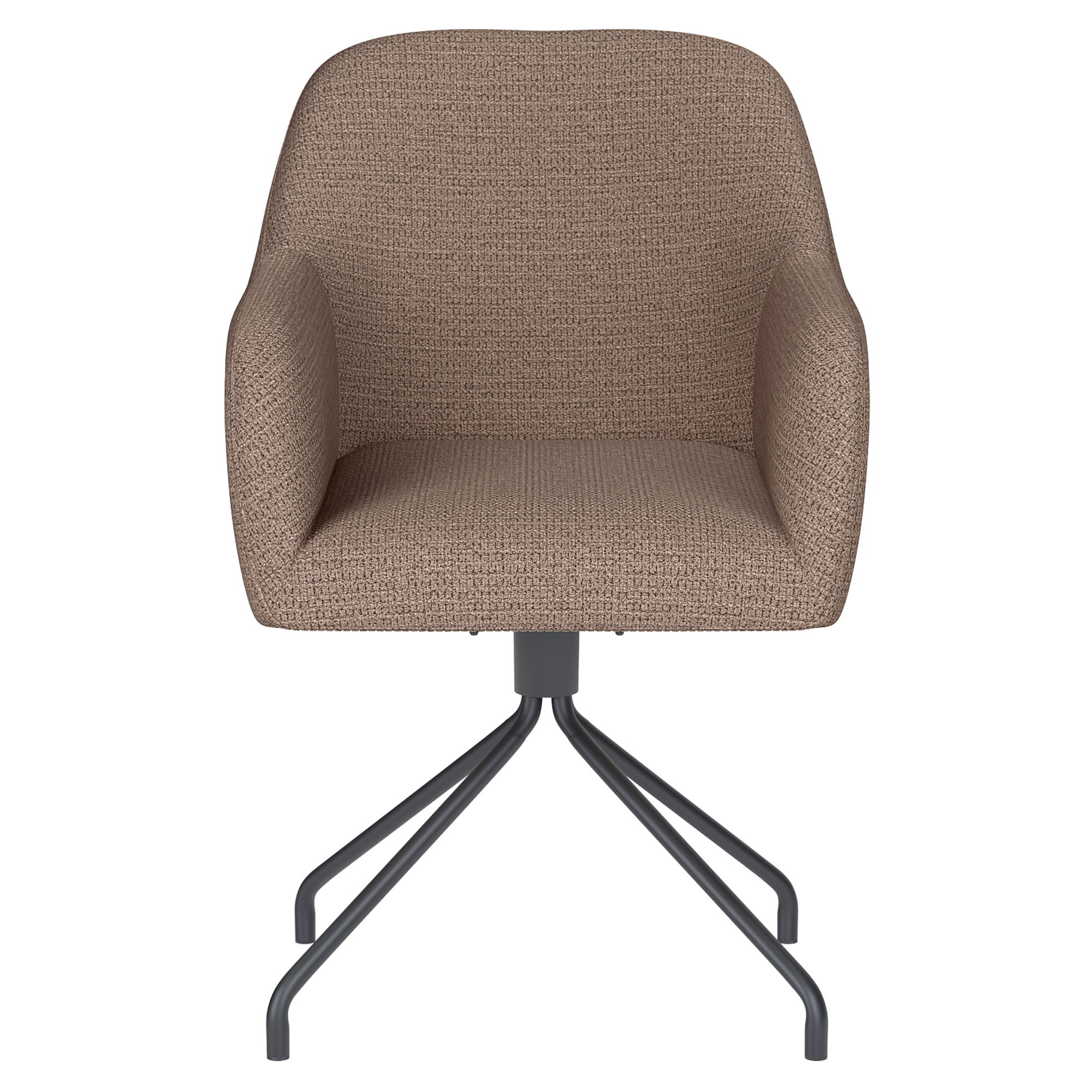 Stol med Armstöd & Spiderben Ruen Taupe