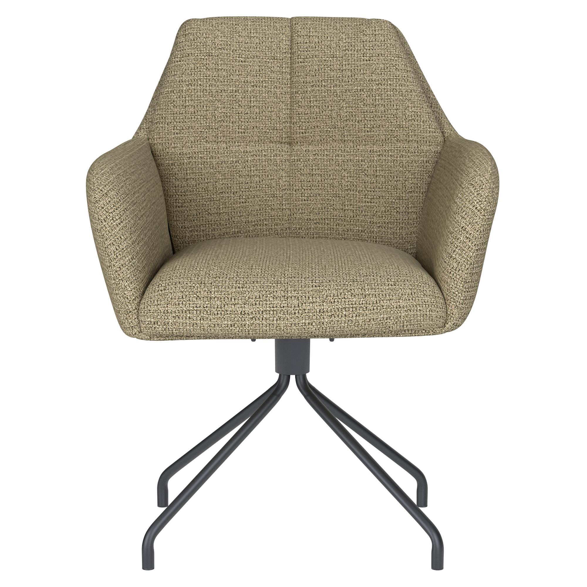 Stol med Armstöd & Spiderben Iven Grön