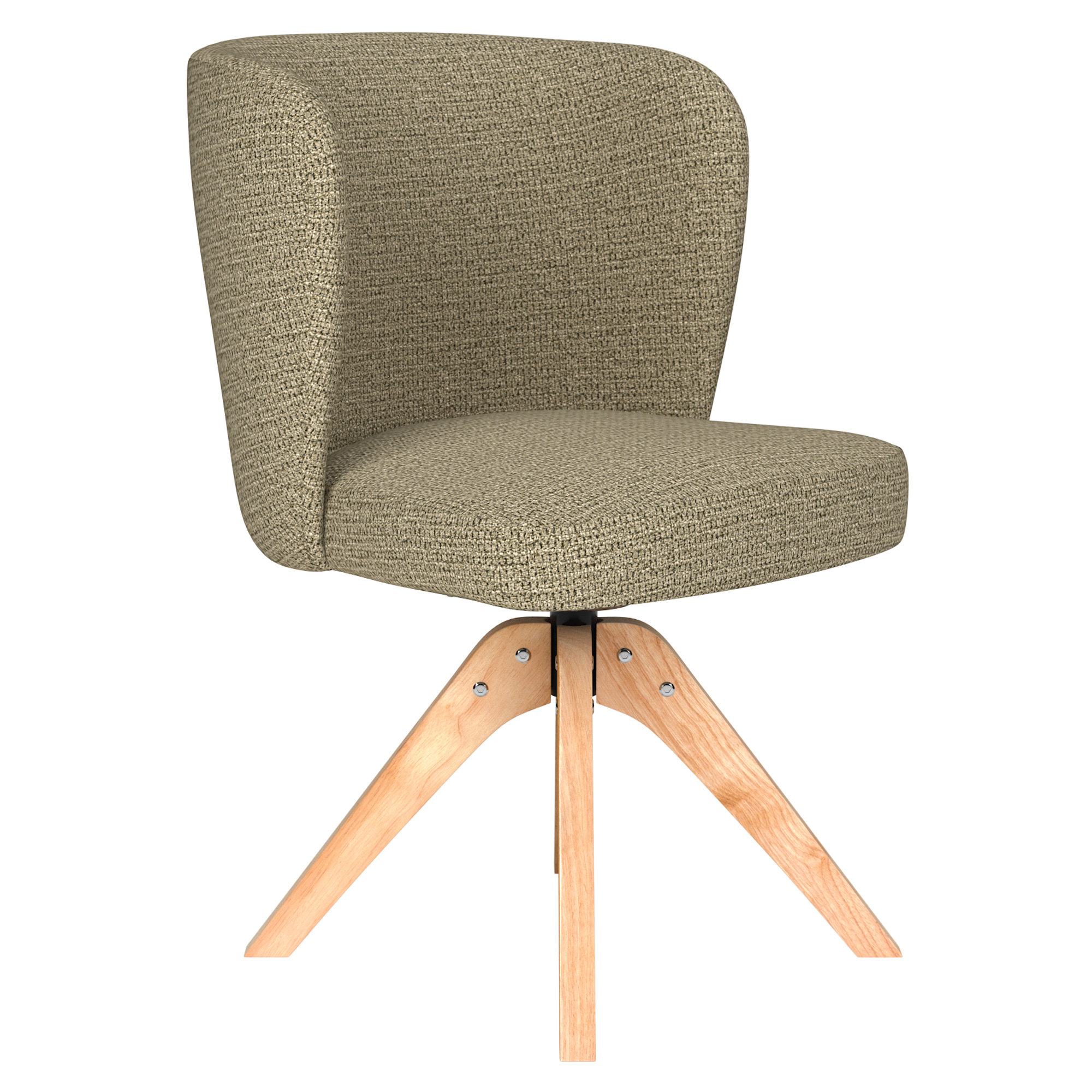 Stol med Träben Velin Grön