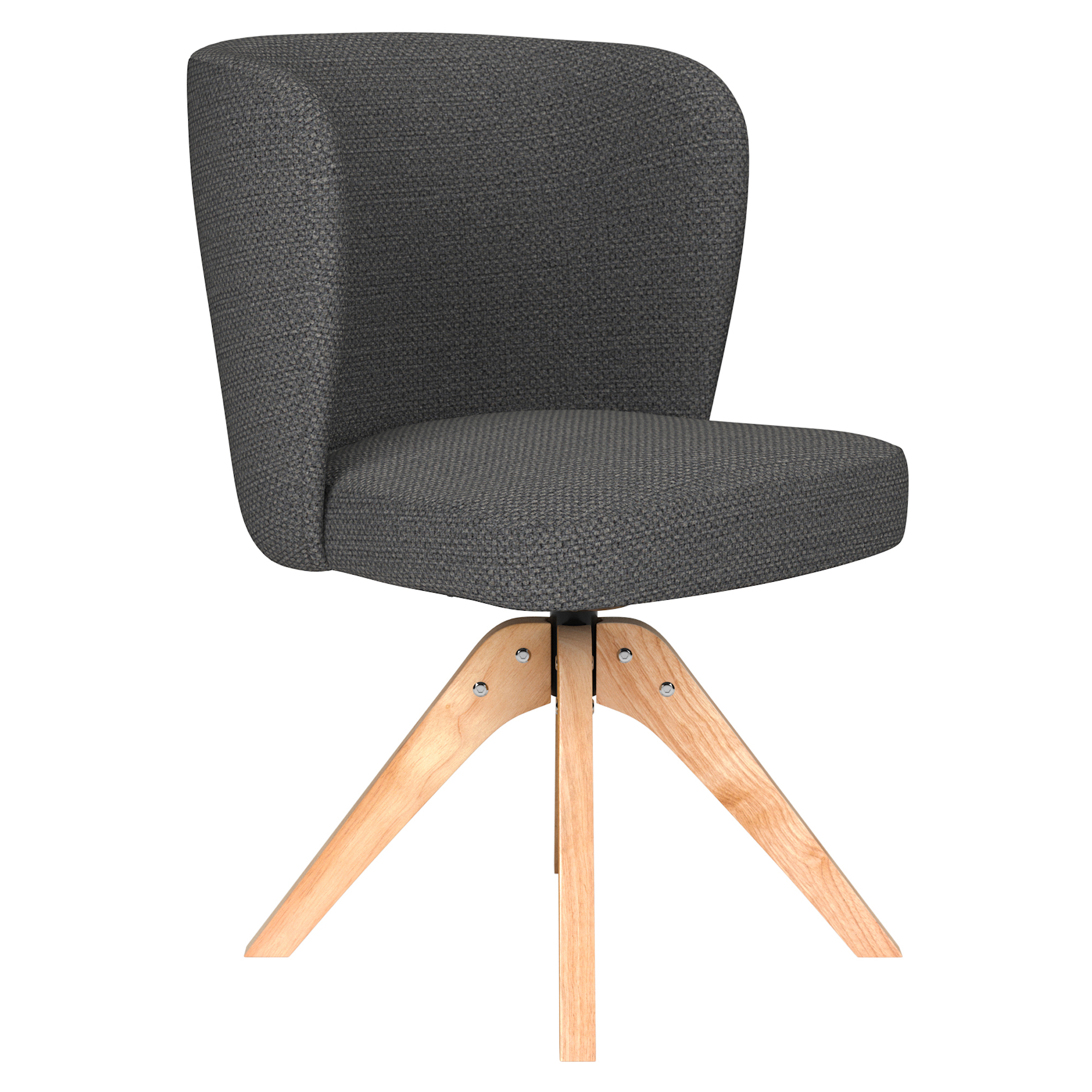 Stol med Träben Velin Grå