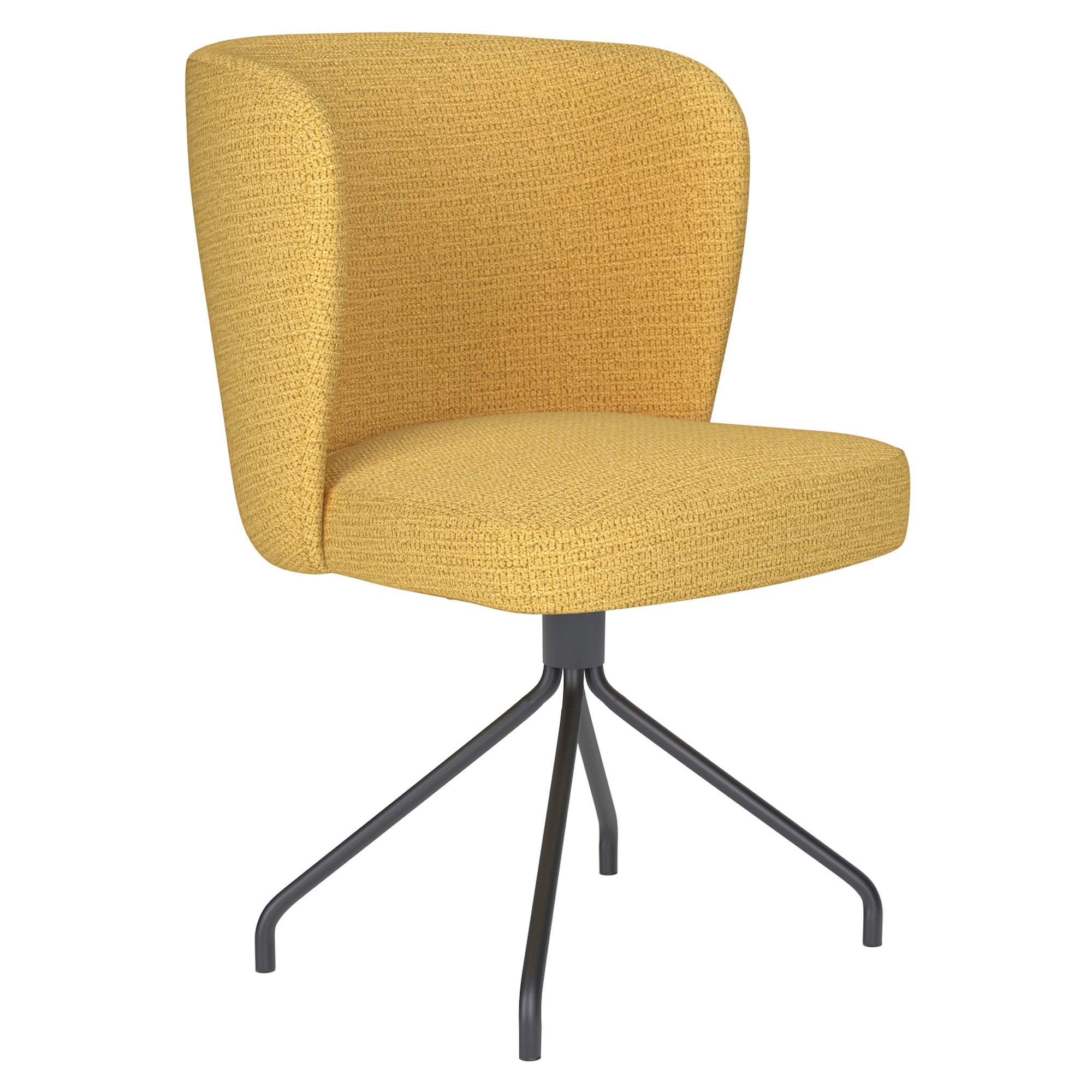 Stol med Spiderben Velin Ockra