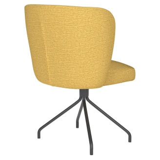 Stol med Spiderben <strong>Velin</strong>  Ockra