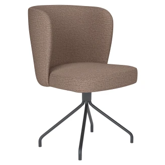 Stol med Spiderben <strong>Velin</strong>  Taupe