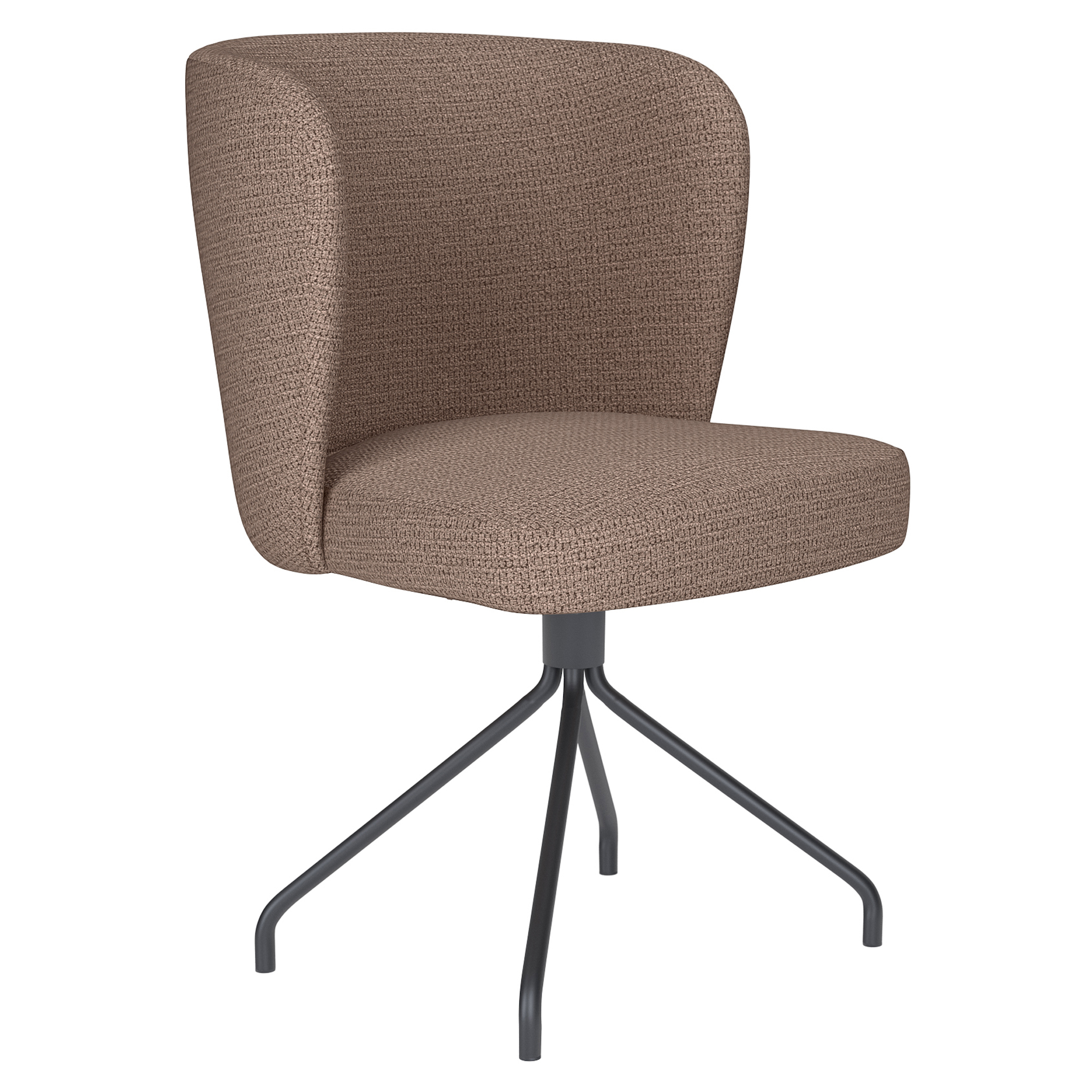 Stol med Spiderben Velin Taupe