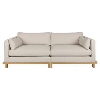 Zuiver Soffa 3-Sits <strong>Blossom Ny</strong>  Sand, Ek