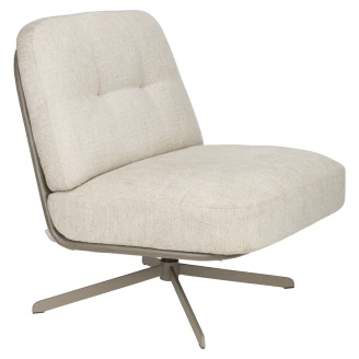 Zuiver Loungefåtölj <strong>Benjamin</strong>  Beige