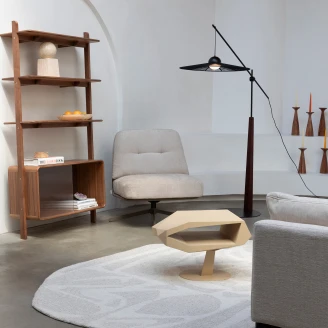 Zuiver Loungefåtölj <strong>Benjamin</strong>  Beige