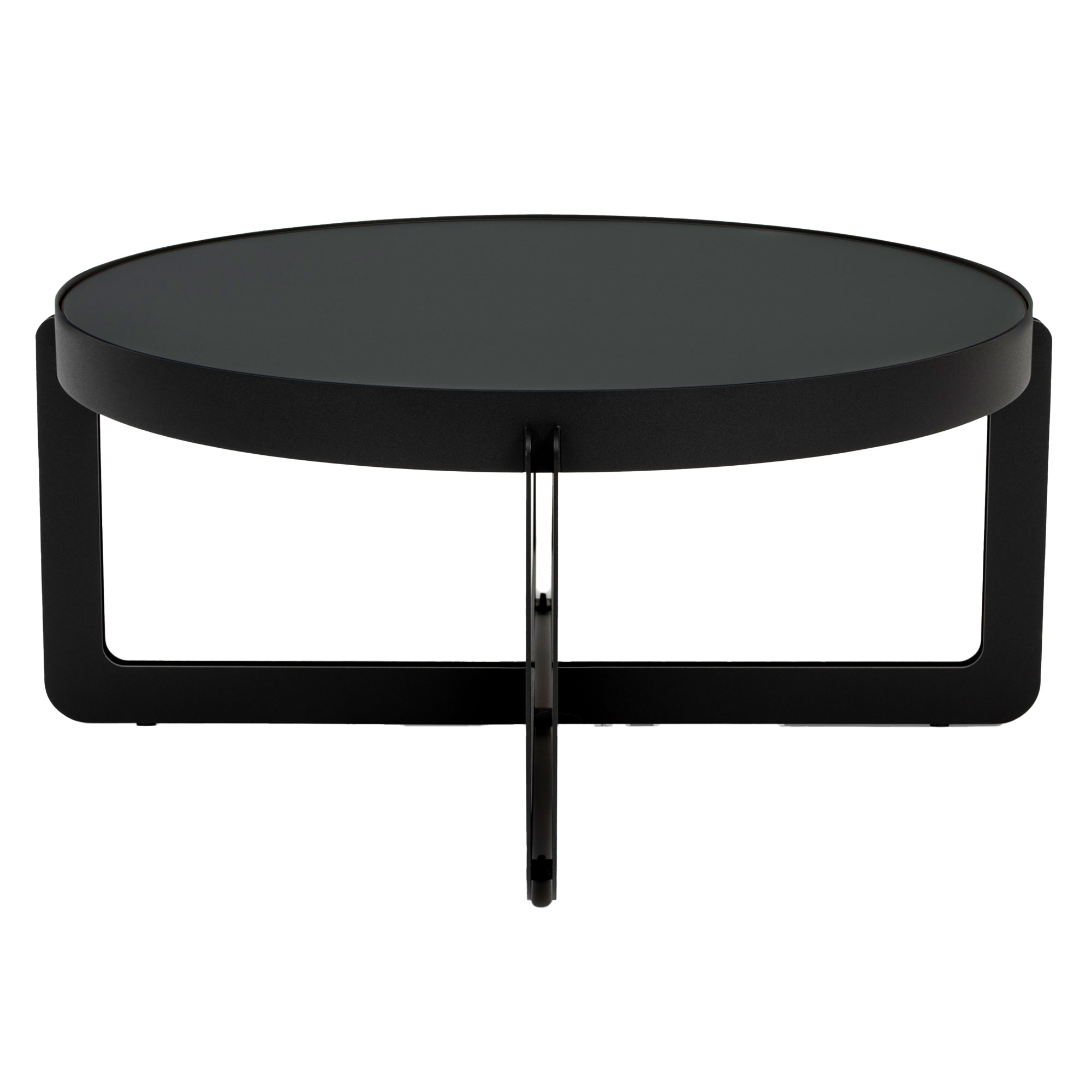 Zuiver Soffbord Rund Centre Svart