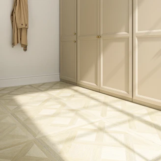 Träklinker <strong>Slottsek</strong> Mörk Ek Matt 60x60 cm