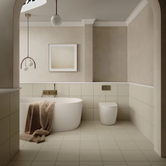 Klinker <strong>Sekel</strong>  Mörkbeige Matt 30x30 cm