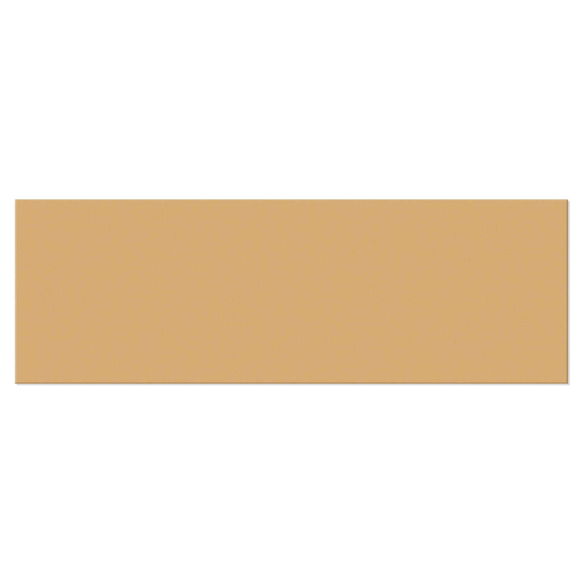 Kakel Sekel Beigebrun Blank 10x30 cm