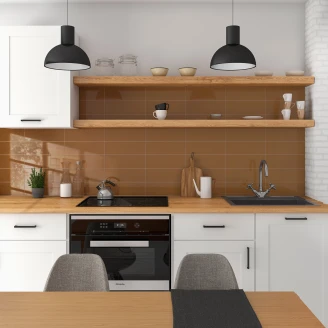 Kakel <strong>Sekel</strong>  Cayenne Blank 10x30 cm