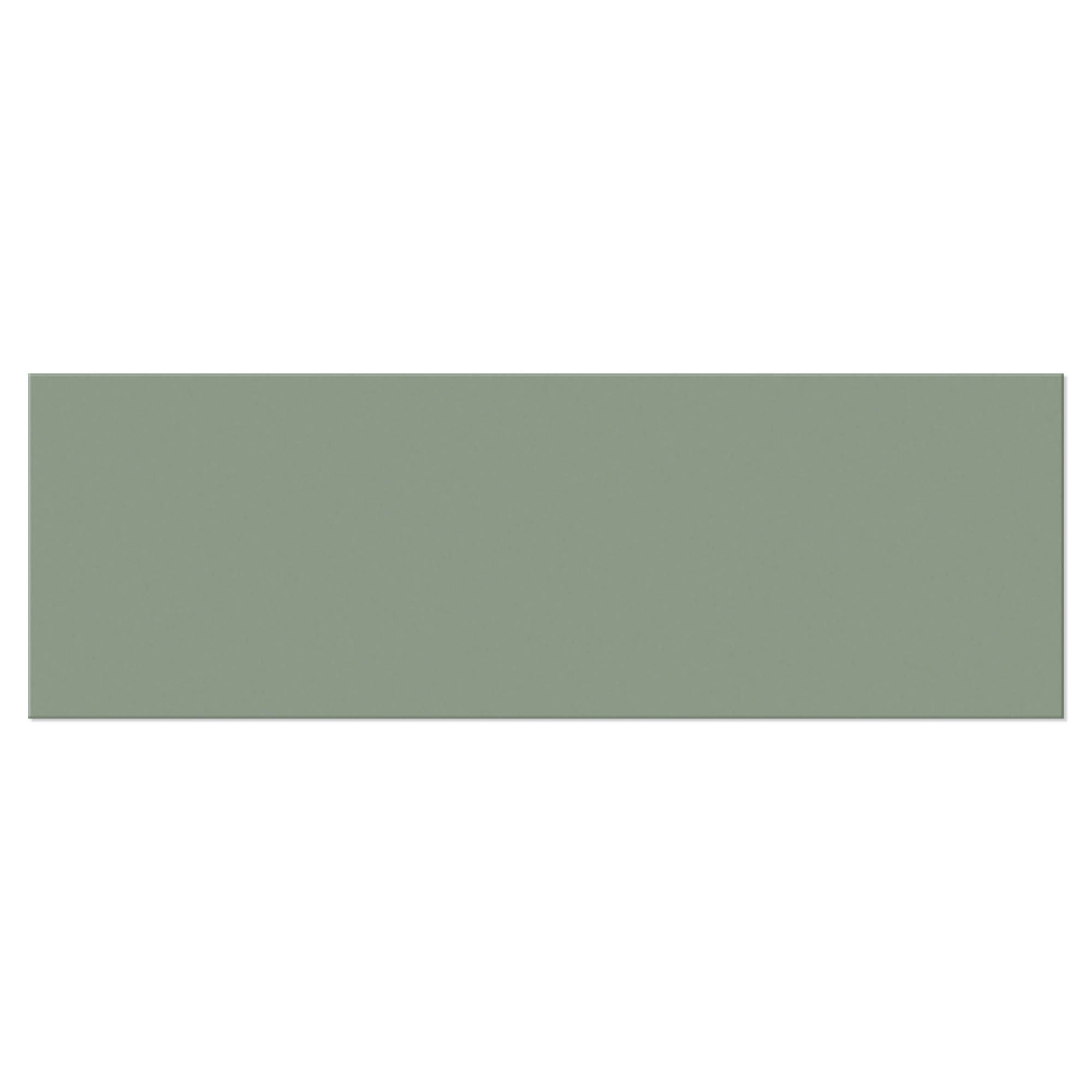 Kakel Sekel Grön Matt 10x30 cm