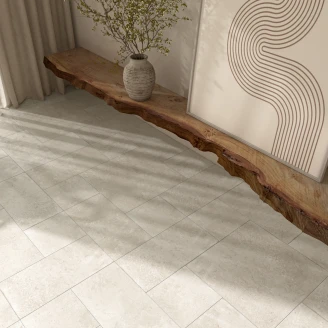 Klinker <strong>Evelane</strong>  Vit Matt 61x61 cm