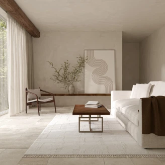 Klinker <strong>Evelane</strong>  Ljusbeige Matt Halkfri 61x61 cm