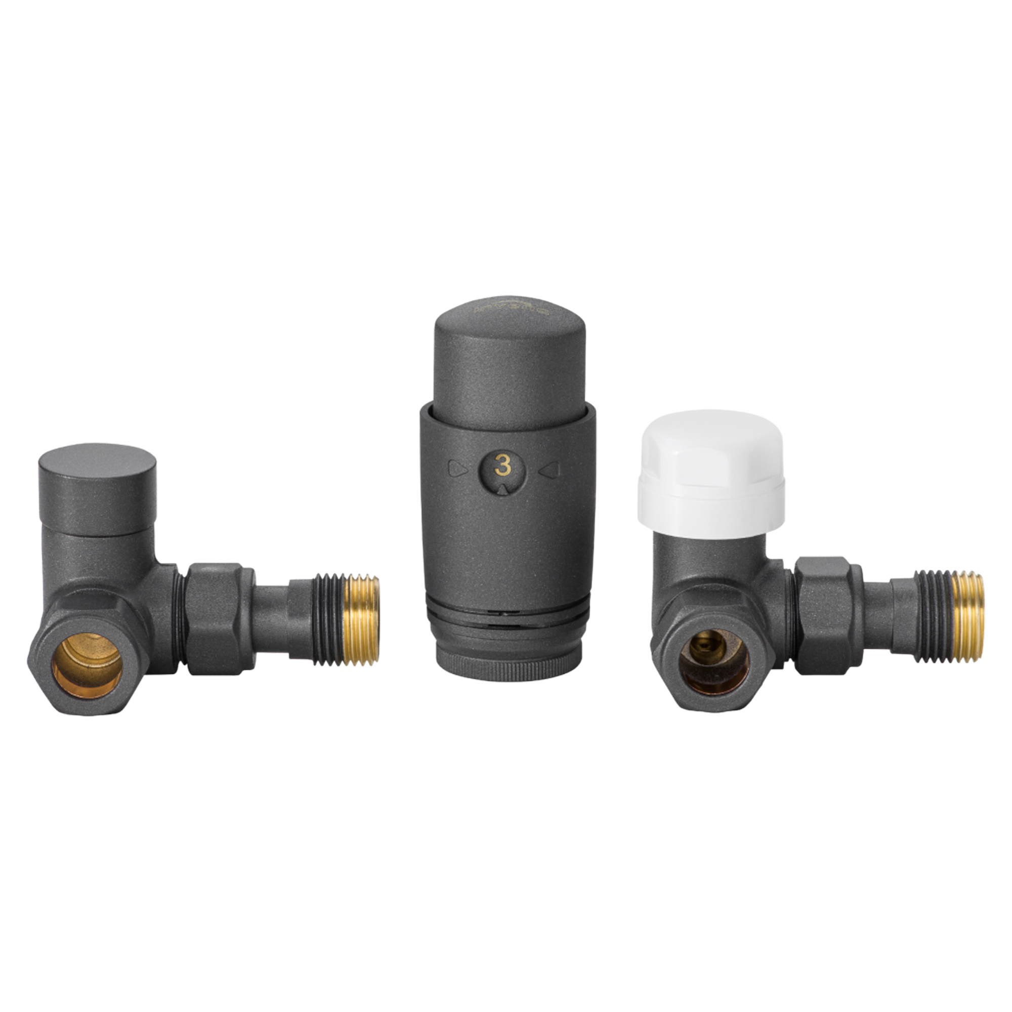 Axiellt Termostatset Grå Vänster & Höger