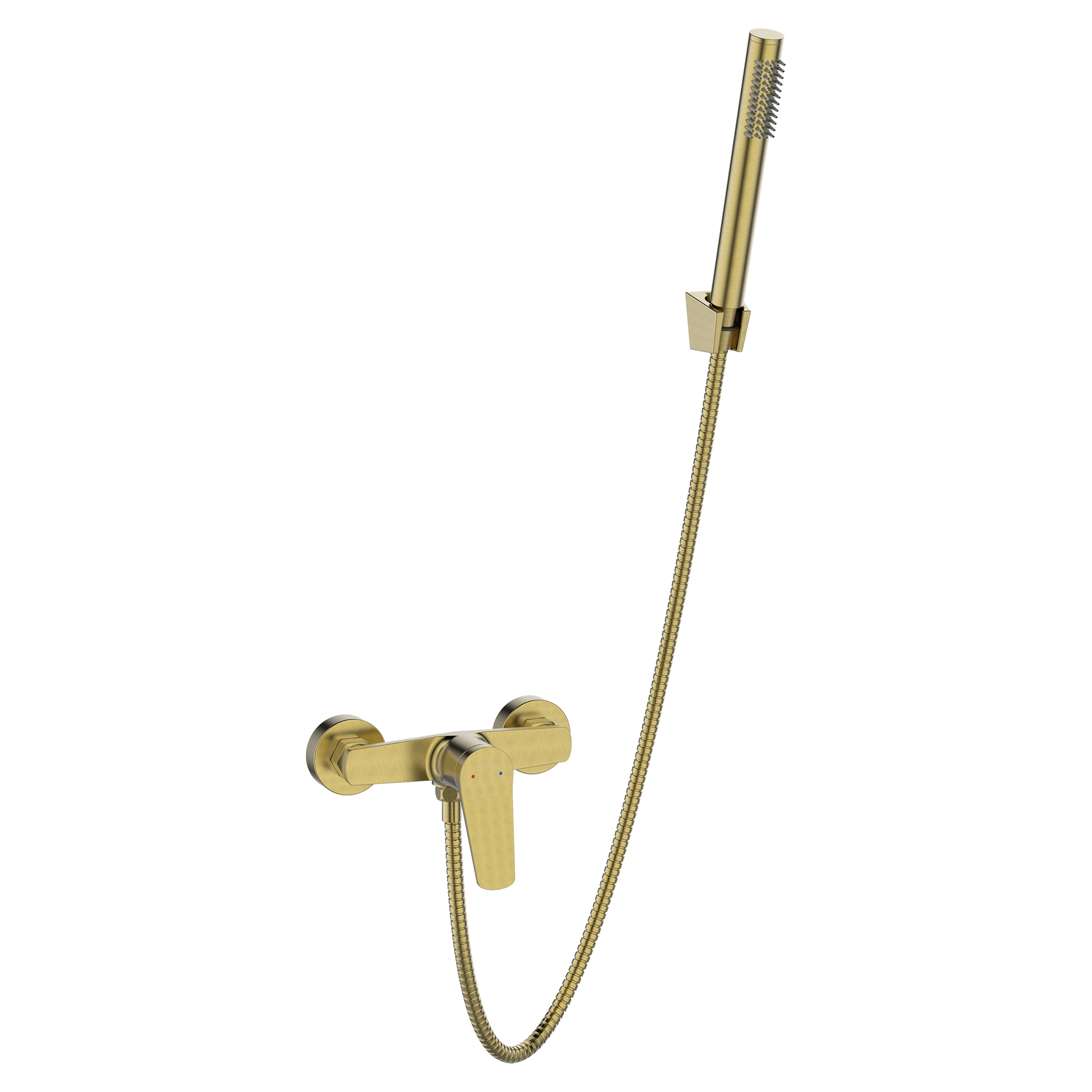 Duschblandare med Duschset Orelia Guld Matt