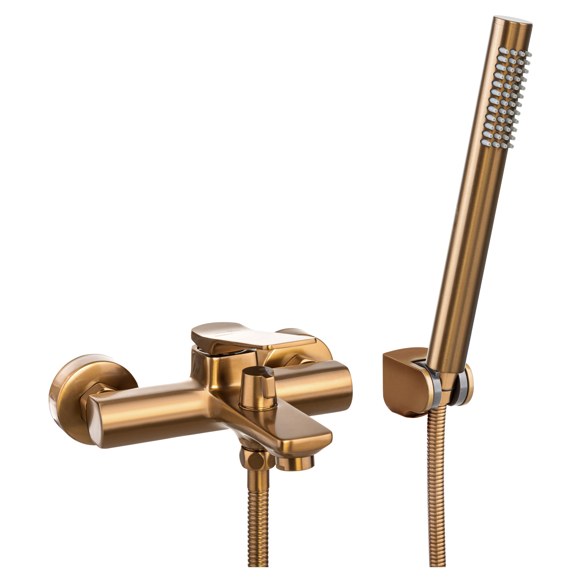 Badkarsblandare med Duschset Elen Brons Matt