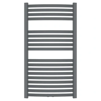 Handdukstork 455 W <strong>Radiante</strong>  Grå Matt