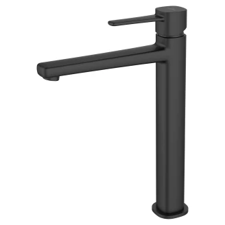 Tvättställsblandare <strong>Tresse</strong>  Svart Matt Hög