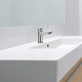 Tvättställsblandare <strong>Velinor</strong>  Krom Blank