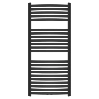 Handdukstork 553 W <strong>Radiante</strong>  Svart Matt