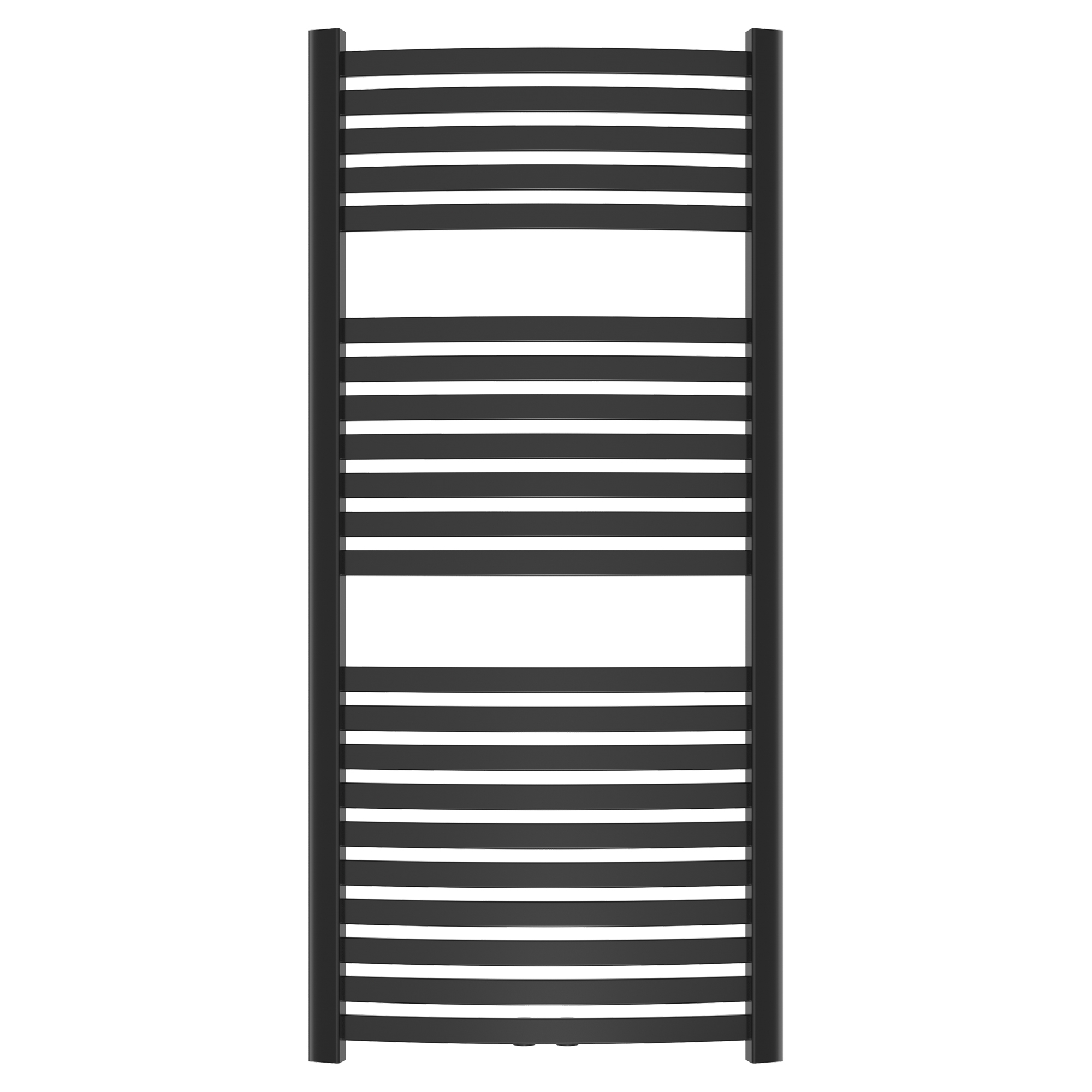 Handdukstork 553 W Radiante Svart Matt