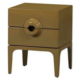 Woood Sidobord/Sängbord <strong>Merge Ny</strong>  Honungsgul